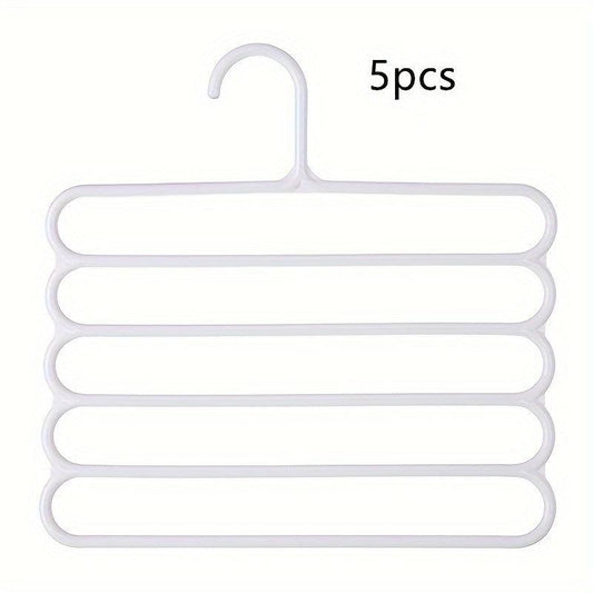 5-Layer Trouser Rack Hanger for Storage Space Saving