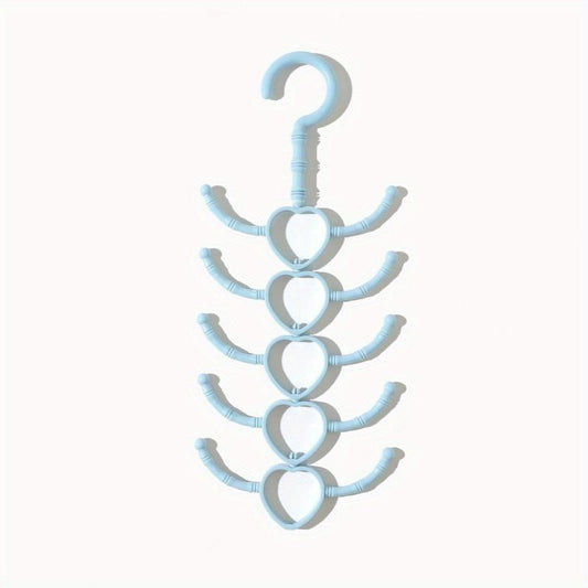 2pcs Rotatable Hanging Clothes Rack 10 Claw Purpose Coat Rack 29 13 0cm