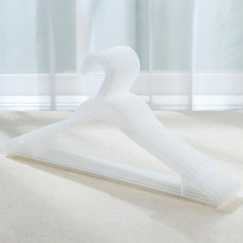 10pcs Durable Non-slip Clothes Hangers for Wardrobe Storage