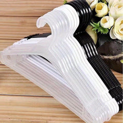 10pcs Durable Non-slip Clothes Hangers for Wardrobe Storage
