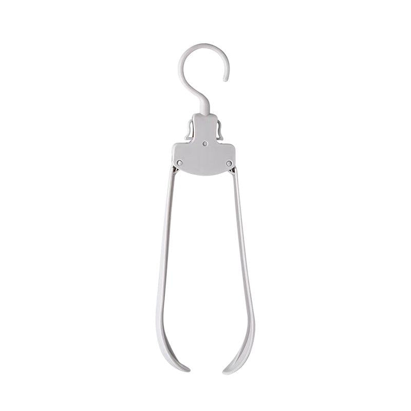 4pcs Portable Folding Travel Hangers Space Saving Non Slip Clothes Rack