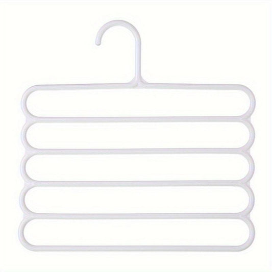3pcs Multifunctional Five Layers Pants Rack Clothes Household Storage Tool