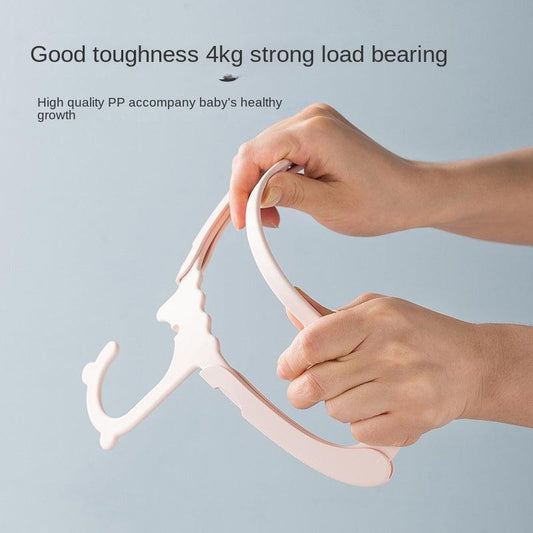 10pcs Baby Clothes Hanger Retractable Multifunctional Pants Clip