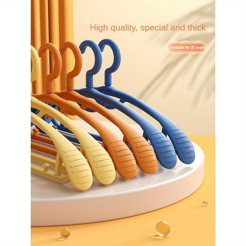 Thickened Material Clothes Hanger for Hotel Use Seamless Clothes Storage
