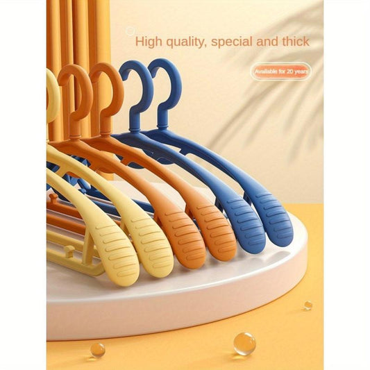 Thickened Material Clothes Hanger for Hotel Use Seamless Clothes Storage
