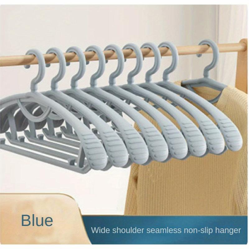 Thickened Material Clothes Hanger for Hotel Use Seamless Clothes Storage