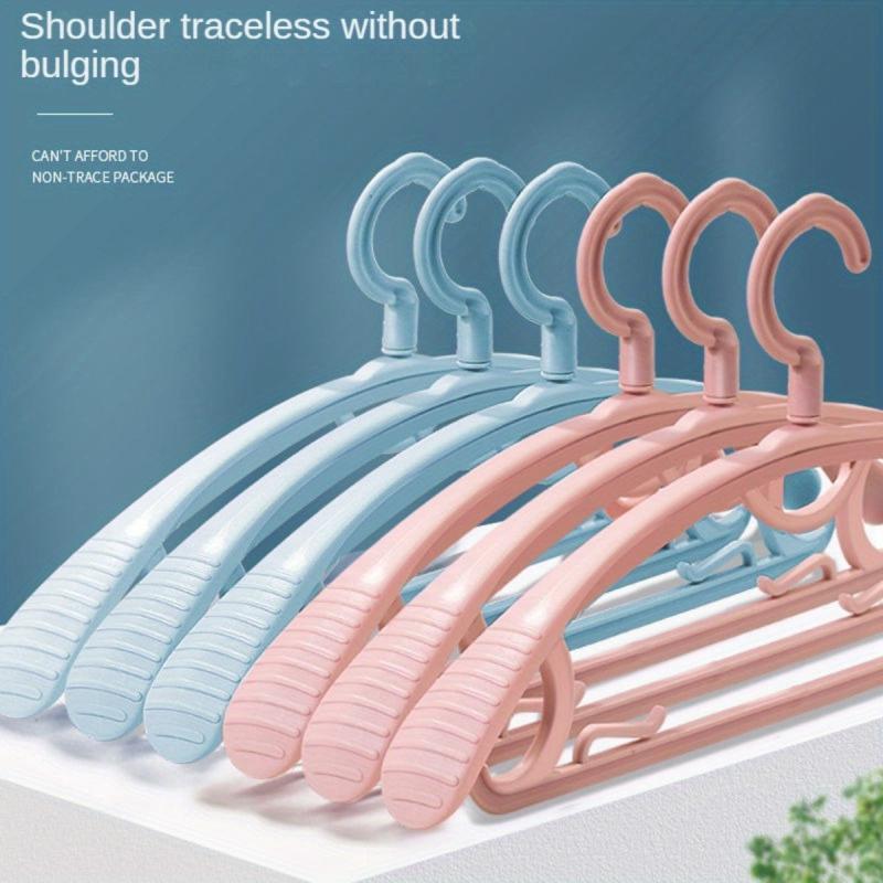 Thickened Material Clothes Hanger for Hotel Use Seamless Clothes Storage