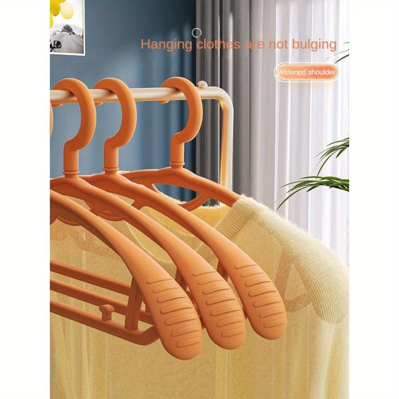 Thickened Material Clothes Hanger for Hotel Use Seamless Clothes Storage
