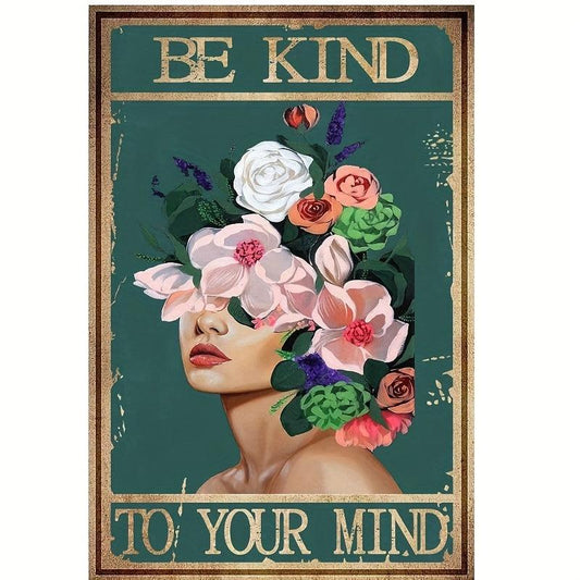 Vintage Hippie Coffee Wall Decor 20x30cm Metal Sign Tin Sign Aluminum Sign
