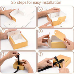 10 Gift Boxes With Lids For Christmas Birthday Party Graduation