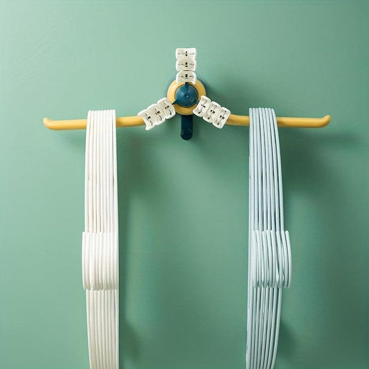 Clothes Hangers Storage Rack Wall-mounted Hooks Organizer