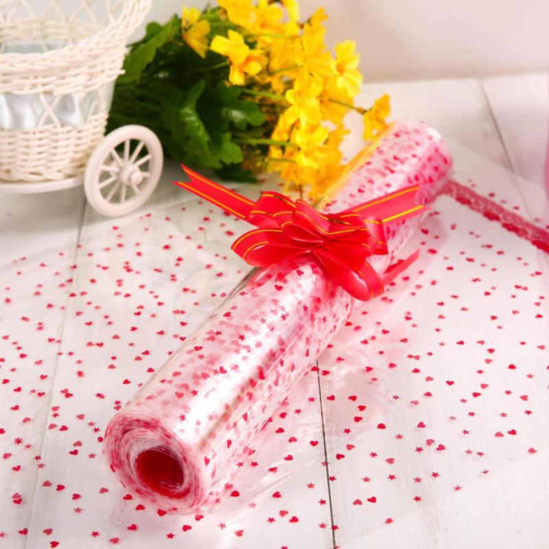 15pcs Clear Cellophane PVC Shrink Bags For Gift Baskets
