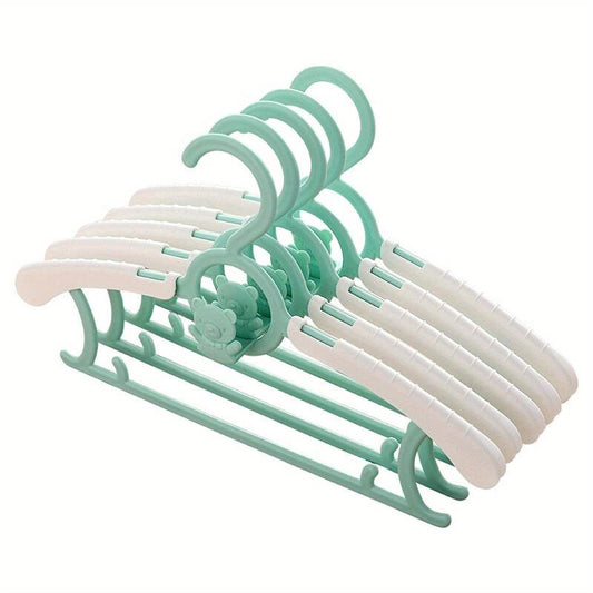 5pcs Baby Non Slip Retractable Hanger Thickened Ultra Thin