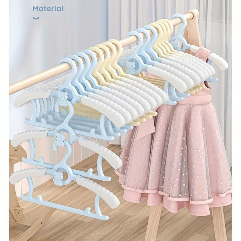 5pcs Baby Non Slip Retractable Hanger Thickened Ultra Thin