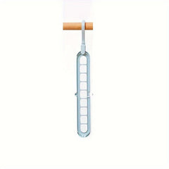 9 Hole Hanging Hanger Organizer for Clothing Stores