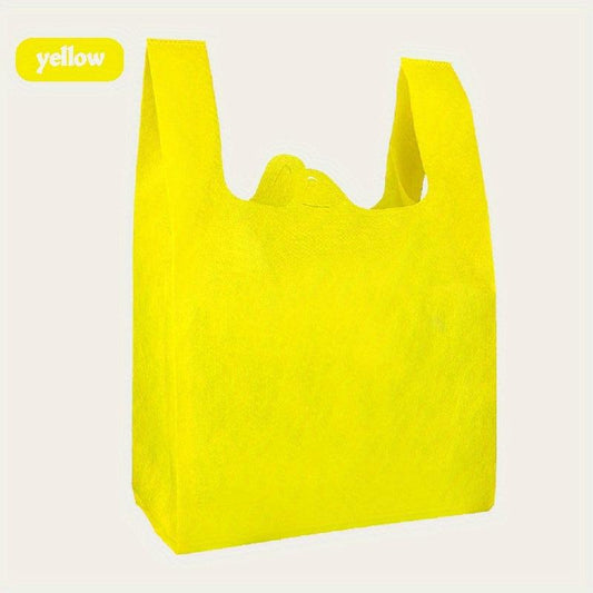 10pcs Vest Bag Supermarket Shopping Bag Hand held Bag Packaging Bag