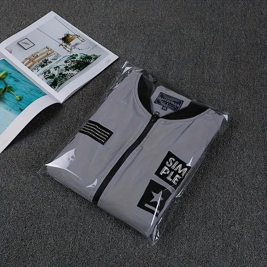 100pcs Large Capacity Self-adhesive Storage Bag