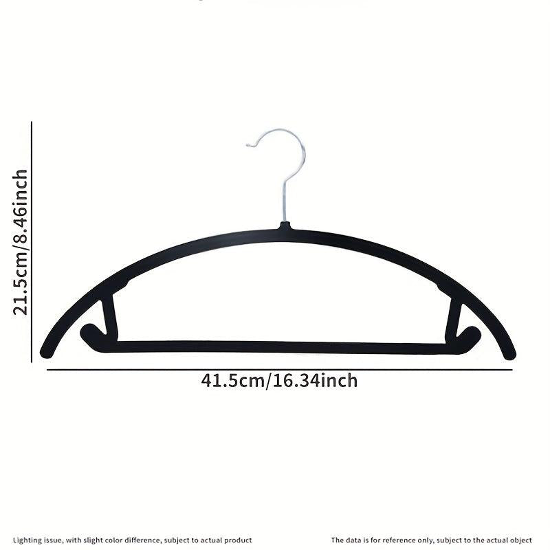 5pcs Non-Slip Clothes Hanger Set for Clothing Stores