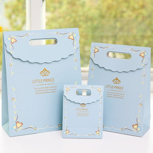 Boutique Gift Bag Handbag Paper Bag Gift Packaging Candy Bag Wedding Supplies