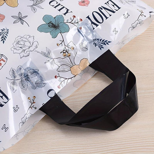 10pcs Women's Clothing Store Portable Plastic Packaging Bags
