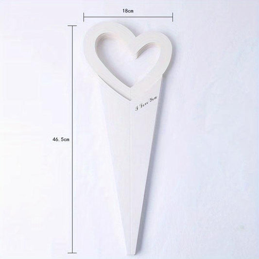 Single Rose Flower Arrangement Box Flowers Tote Small Bouquet Packaging Box