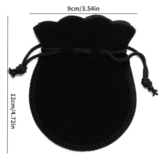 6pcs Jewelry Gift Drawstring Calabash Pouch Random Mixing