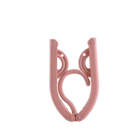 Portable Travel Folding Clothes Rack Telescopic Hanger