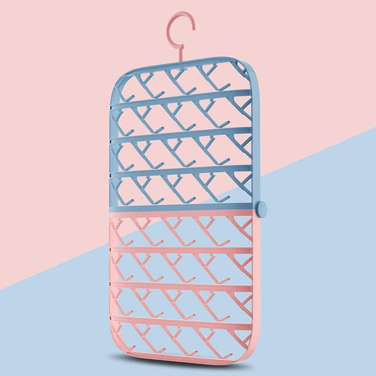 Portable Folding Clothes Hanger Multifunction Drying Rack