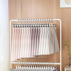 Stainless Steel Pant Clip Hanger Non-slip Household Skirt Drying Hair