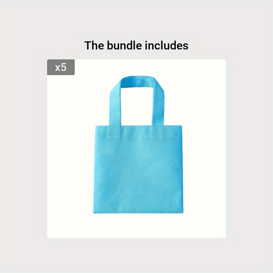 1pc Non Woven Tote Bag Candy Bag Storage Bag Gift Bag