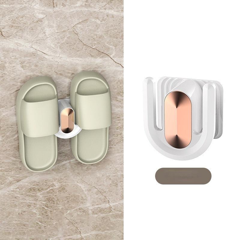 Wall mounted Slipper Rack Bathroom Shoe Storage Tool
