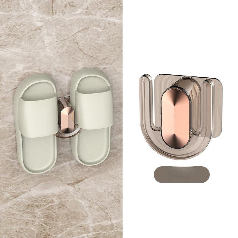 Wall mounted Slipper Rack Bathroom Shoe Storage Tool
