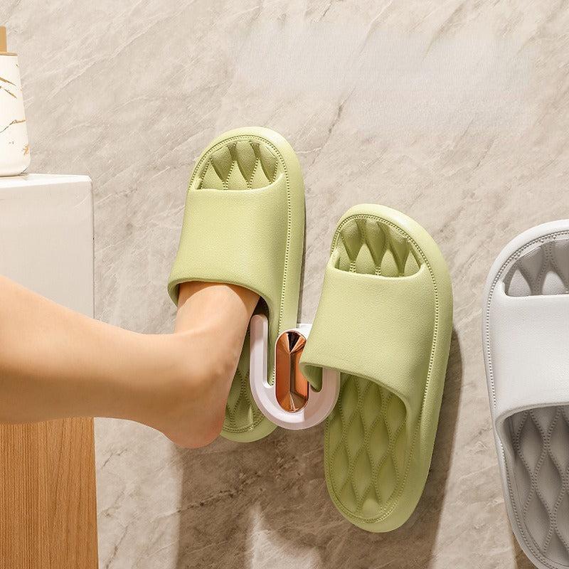 Wall mounted Slipper Rack Bathroom Shoe Storage Tool