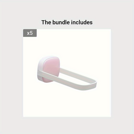 Foldable Clothes Hanger Storage Rack Wall-mounted Clothes Drying Rack