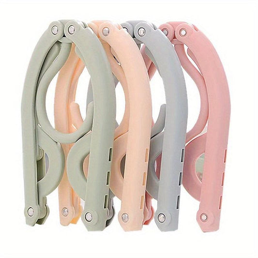3pcs Travel Folding Clothes Hanger Portable Multifunctional Magic Hanger