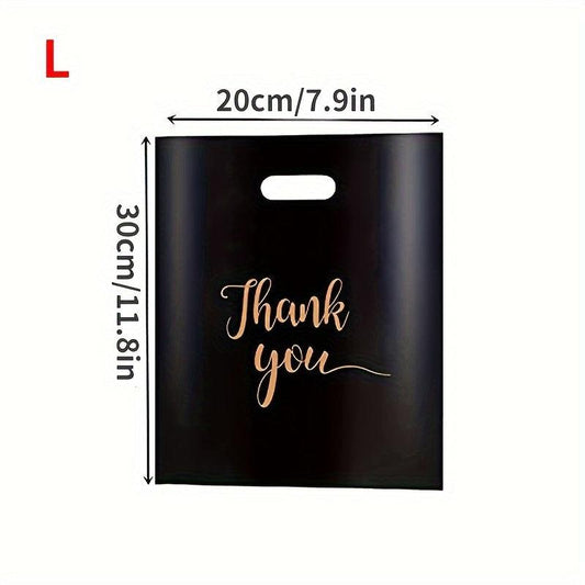 Thank You Handbag Plastic Bag Clothing Bag Gift Bag Catering Wedding Party Shop