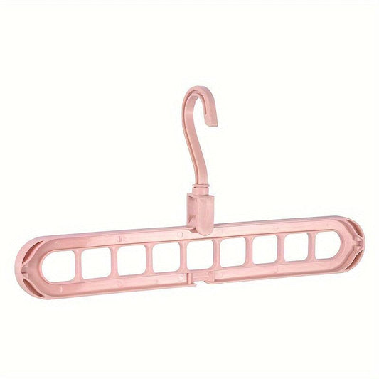 5pcs Multifunctional Hanger Hanging Storage Dormitory Magic 9-hole