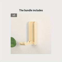 Foldable Door Punch Hook Wall mounted Clothes Hanger Coat And Hat Sticky Hook
