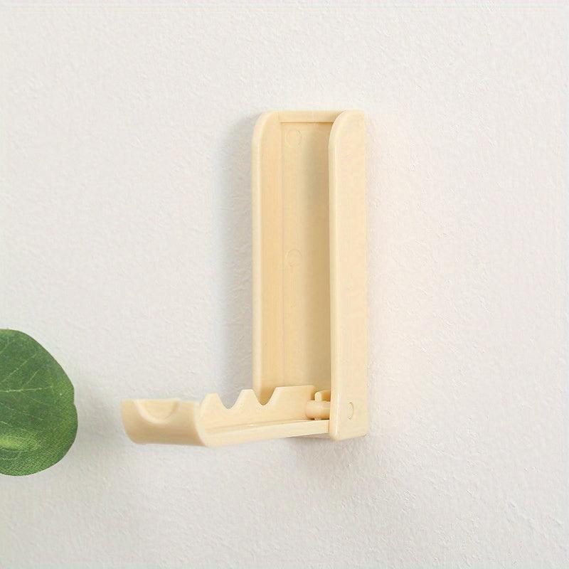 Foldable Door Punch Hook Wall mounted Clothes Hanger Coat And Hat Sticky Hook