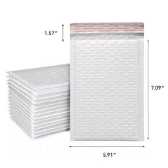 10pcs Shock Resistant Bubble Bag Packaging for Garment Clothing & Small Items