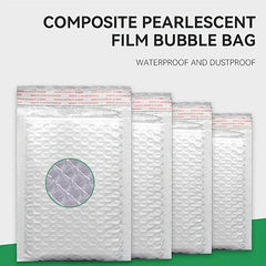 10pcs Shock Resistant Bubble Bag Packaging for Garment Clothing & Small Items