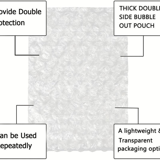 50pcs Clear Bags - Ideal for Packing Fragile Items