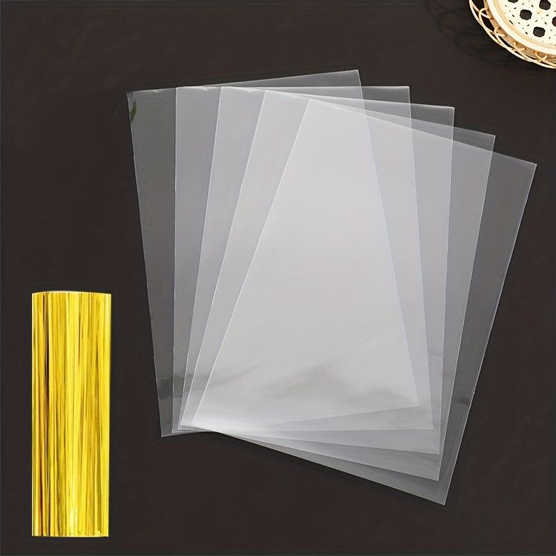 50pcs Clear Treat Bags OPP Cellophane Bags For Gift Wrapping
