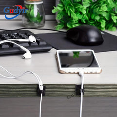 50pcs Wire Clips Cable Management Holder Clamps for Car Office Home