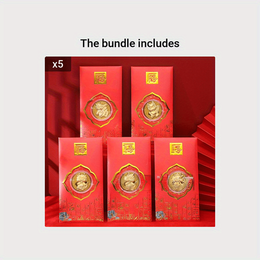 Chinese Dragon Year Red Envelope Wedding Red Packet