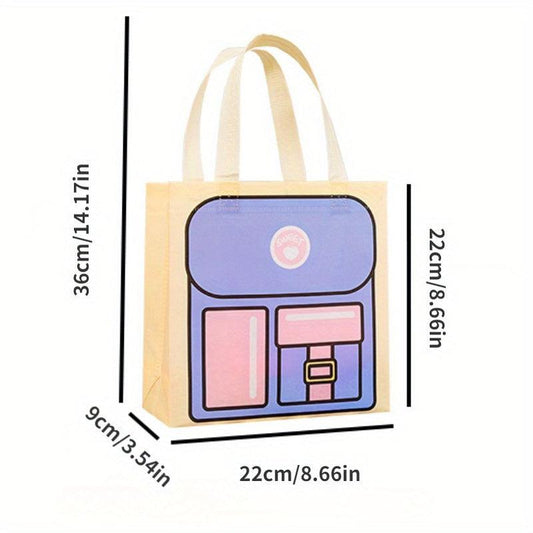 10pcs Tote Bag Holiday Gift Bag Year Decorations Holiday Decorations