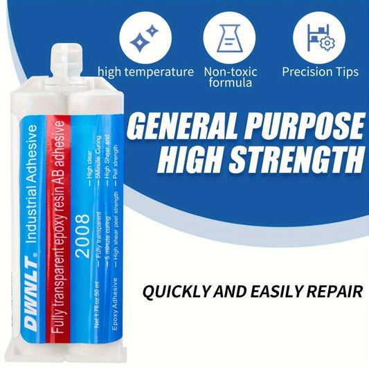 50ml Strong Quick-drying Epoxy Resin AB Glue Transparent Welding Agent