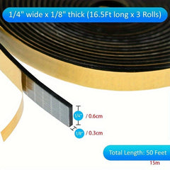 Foam Adhesive Sealing Strip Tape for Doors and Windows