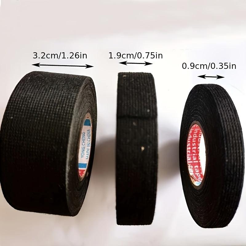 15m High Temp Adhesive Cloth Tape For Cable Harness PVC Car Auto Heat Sound Isol