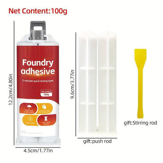High Temp Resistant Welding Glue - Caster's Glue AB Glue